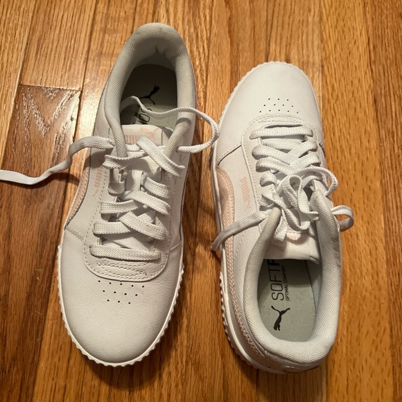 Puma Classic White Sneakers - Picture 1 of 4